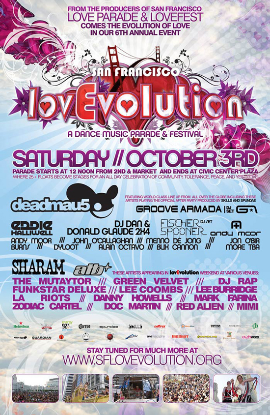 san francisco love evolution parade & festival