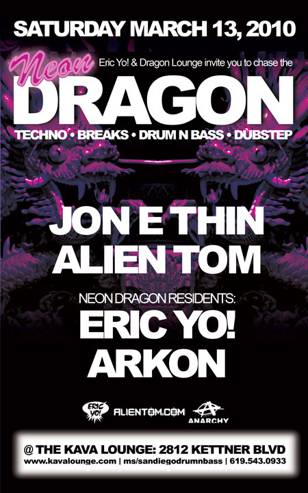 Neon Dragon Feat. Alien Tom & Jon E Thin