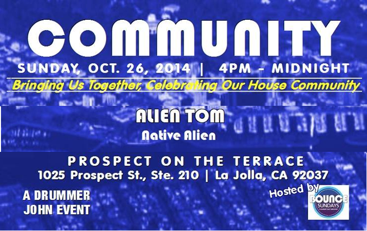 alien tom-live-at-community-la jolla-california