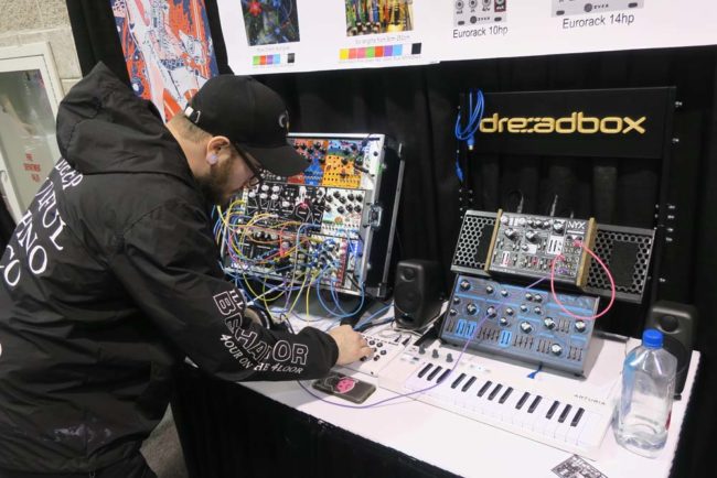 Dreadbox NAMM Show Display