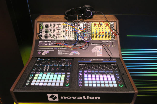 Novation Circuit Display NAMM Show 2018