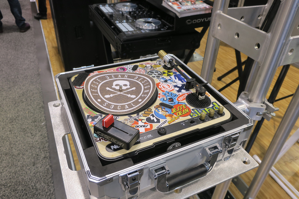 Numark PT-01 USB W/ Jesse Dean Fader and Case NAMM Show 2018