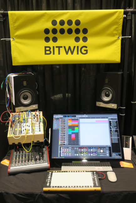 Bitwig Display NAMM Show 2018