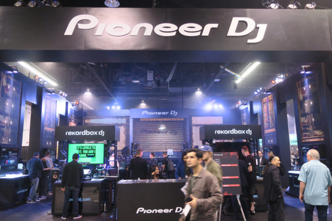 Pioneer DJ Booth NAMM Show 2018
