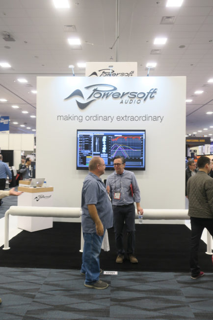 Powersoft Booth NAMM Show 2018