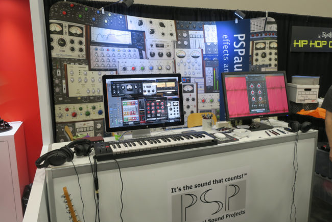 Professional Sound Projects Display NAMM 2018