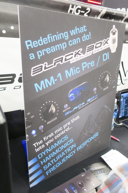 Coming soon the Black Box MM-1 Mic Pre / DI