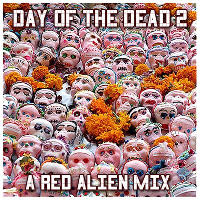 day of the dead 2 - a red alien mix