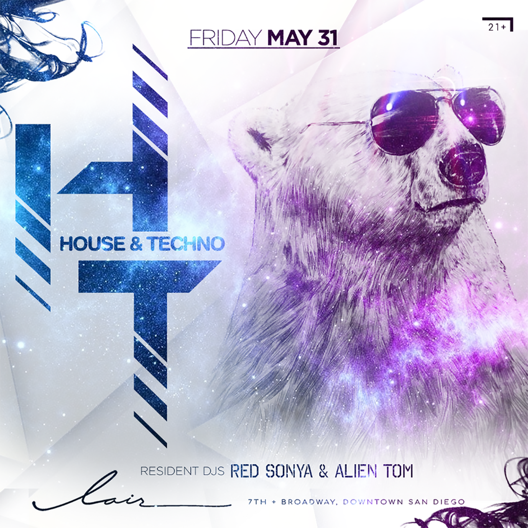 House & Techno Fridays 5/31