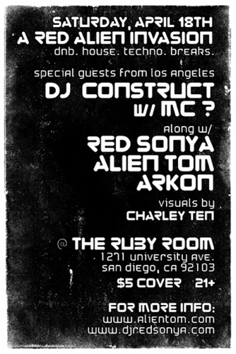 Red Alien Invasion Feat. DJ Construct