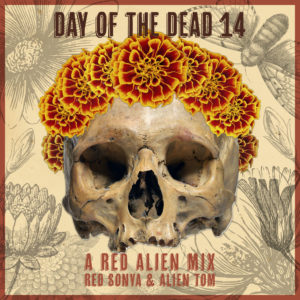 red alien day of the dead 14 album art